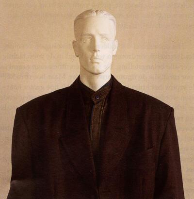 Oversized herenpak  "Ernst Walter"  1983, mode