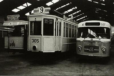 Interieur Antwerps Tram- en Autobusmuseum 