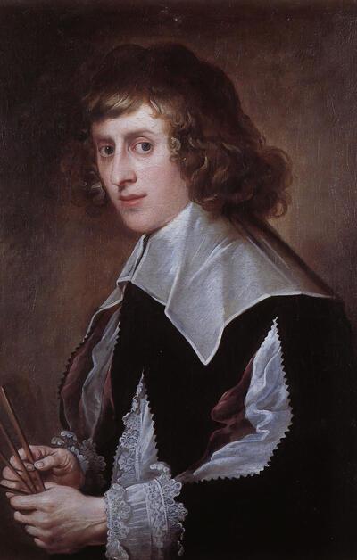 Lucas Franchoys de Jonge, Portret van Lucas Faydherbe (1635-1637), olieverf op doek, 75 x 53 cm. Mechelen, Hof van Busleyden. Foto: Jerry Maris