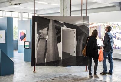 The Corner Show', installation view, Extra City Kunsthal, Antwerpen, 2015
